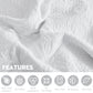 Blythease Oversized Cotton Bedspread Coverlet Set, Soft Lightweight Bedding Cover