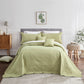 Blythease Oversized Bedspread Coverlet Set, Geometric Ultrasonic Quilted Bedding Cover