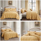 Blythease Oversized Cotton Bedspread Coverlet Set, Soft Lightweight Bedding Cover