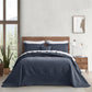 HZ & HY Ultrasonic Oversized Bedspread Coverlet Set, Lightweight Quilted Bedding Cover