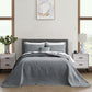 HZ & HY Ultrasonic Oversized Bedspread Coverlet Set, Lightweight Quilted Bedding Cover