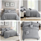 Blythease Oversized Bedspread Coverlet Set, Clean Diamond Quilted Bedding Cover