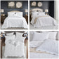 HZ & HY Stitched Paisley Oversized Bedspread Coverlet Set, Lightweight Reversible Bedding Cover
