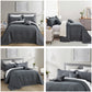 Blythease Oversized Bedspread Coverlet Set, Geometric Ultrasonic Quilted Bedding Cover