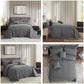 Blythease Oversized Bedspread Coverlet Set, Elegant Paisley Bedding Cover
