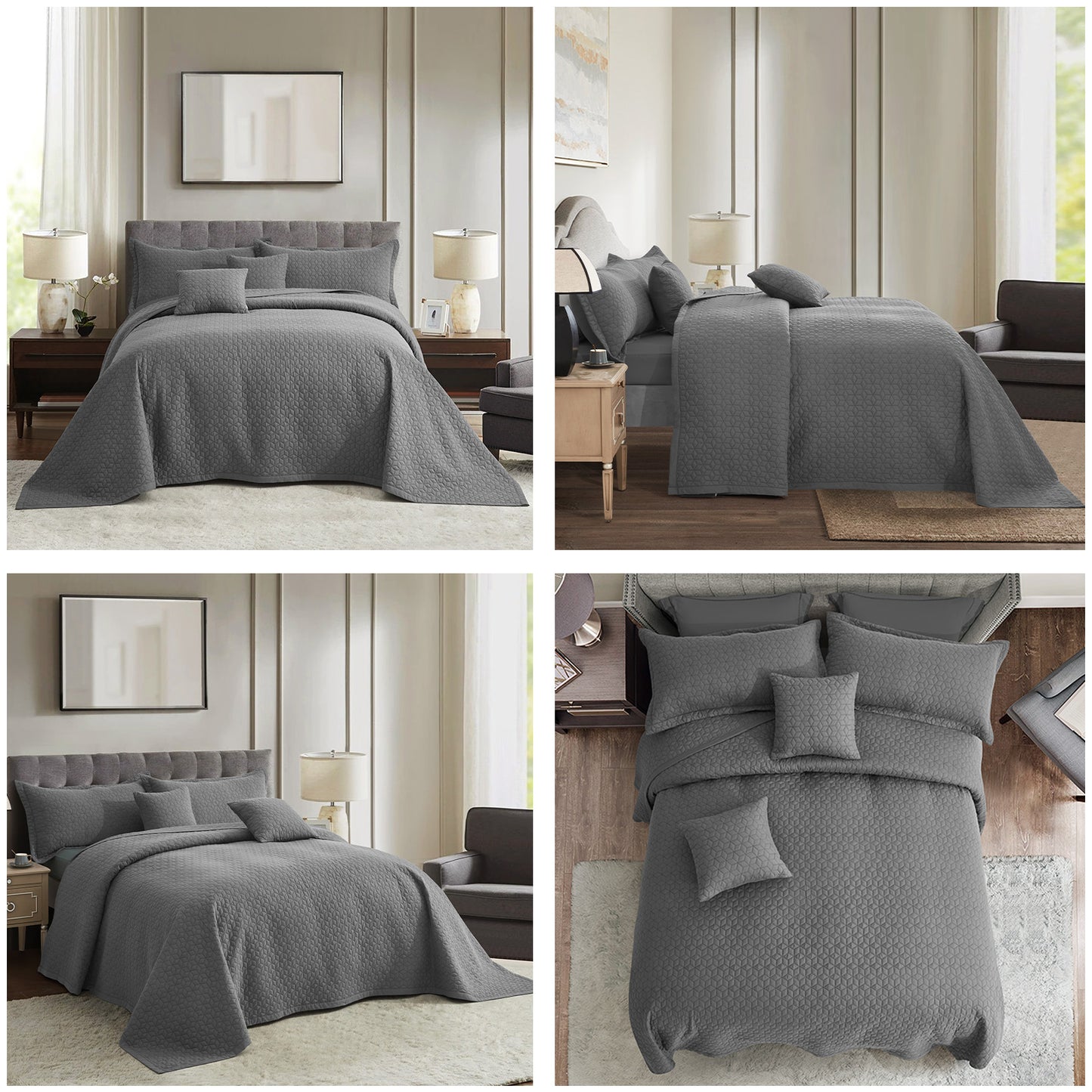 Blythease Oversized Bedspread Coverlet Set, Elegant Paisley Bedding Cover