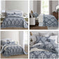 HZ & HY Jacquard Matelasse Oversized Bedspread Set, Classic Damask Reversible Bedding Cover
