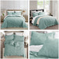 HZ & HY Stitched Paisley Oversized Bedspread Coverlet Set, Lightweight Reversible Bedding Cover