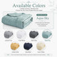 HZ & HY Stitched Paisley Oversized Bedspread Coverlet Set, Lightweight Reversible Bedding Cover