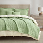 Blythease Oversized Bedspread Coverlet Set, Clean Diamond Quilted Bedding Cover