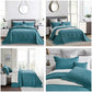 HZ & HY Ultrasonic Oversized Bedspread Coverlet Set, Lightweight Quilted Bedding Cover