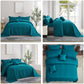 Blythease Oversized Bedspread Coverlet Set, Elegant Paisley Bedding Cover