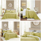 Blythease Oversized Bedspread Coverlet Set, Geometric Ultrasonic Quilted Bedding Cover