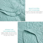 Blythease Oversized Bedspread Coverlet Set, Geometric Ultrasonic Quilted Bedding Cover