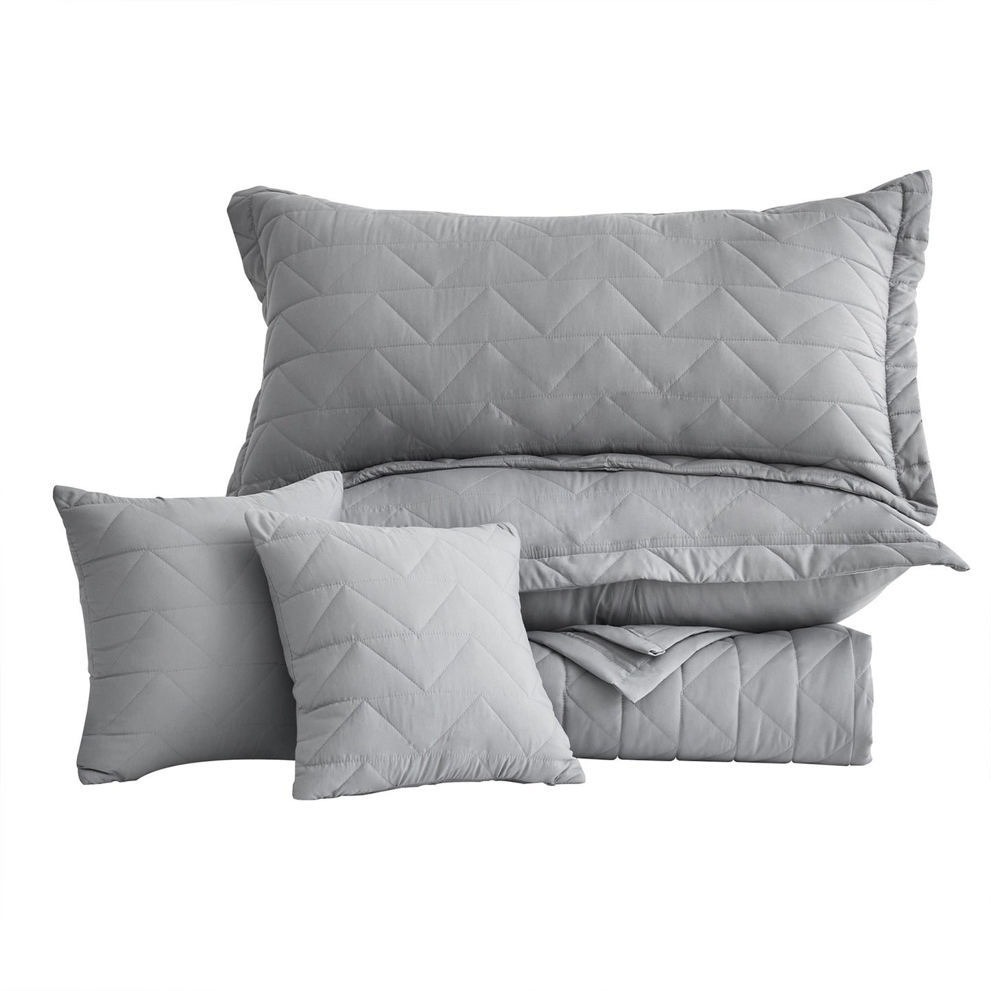 Blythease Oversized Bedspread Coverlet Set, Clean Diamond Quilted Bedding Cover