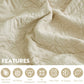 Blythease Oversized Cotton Bedspread Coverlet Set, Soft Lightweight Bedding Cover